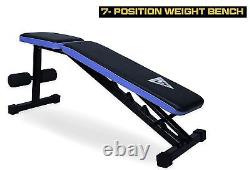 (3 In 1) Heavy Duty Adjustable Incline, Decline & Flat Workout Bench for Home