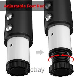 4 PCS Adjustable Table Legs, 21.5? 37? Heavy Duty Metal Adjustable