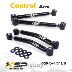 Adjustable Rear Upper+Lower Control Arm 0-4.5 Lift For WRANGLER JK 06-18 JL 18+