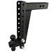 Bulletproof Hitches 2.5 Adjustable Heavy Duty 14 Drop Dual Ball Trailer Hitch