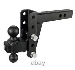 Bulletproof Hitches 2 Adjustable Heavy Duty 4 Drop Dual Ball Trailer Hitch