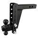Bulletproof Hitches 2 Adjustable Heavy Duty 8 Drop Dual Ball Trailer Hitch