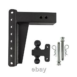 Bulletproof Hitches 3 Adjustable Heavy Duty 10 Drop Dual Ball Trailer Hitch
