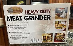 Cabelas Heavy Duty Meat Grinder Model 33-0101-C Metal & Plastic VGUC Gently used