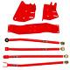 Core 4x4 Full Heavy Duty Long Arm Upgrade Camp Front Fits Jeep Xj Red