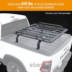 Fit 2014-2021 Silverado Cargo Load Rack Matte Black Finish Heavy Duty Truck Bed