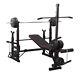Fitplus Heavy Duty Multifunction All-in-one Adjustable Weight Bench And Pulldown