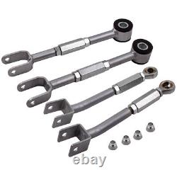Heavy Duty Adjustable Rear Camber Arm + Toe Traction Kit for Nissan 350Z 2003