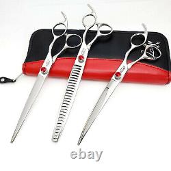 Heavy Duty Big Red 8 In Shear Set Durable & Smooth Cut Adjustable FREE SHIPPING
