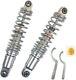 Heavy Duty Chrome Shocks 13 Adjustable Ride-height Rear Suspension Touring