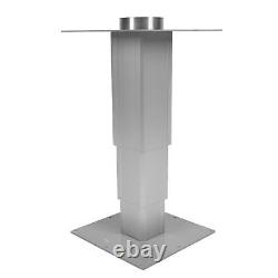 Heavy Duty Table Pedestal Telescopic Aluminum Alloy 310 To 720mm Adjustable
