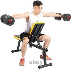 Incline Decline Weight, HEAVY DUTY Adjustable Weight Bench 400Kg Capacity