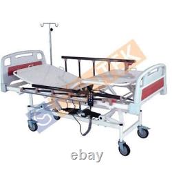 Medical Hospital ICU Electric Bed Heavy Duty Adjustable ABS Panel GM-7002 ISO