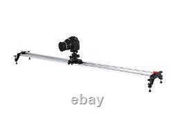 Movo T150 60 Extra-Long Heavy-Duty Motion Video Track Slider/Glider for Cameras