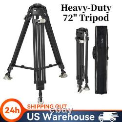 SmallRig Heavy-Duty 72 Carbon Fiber Tripod with 75mm Bowl Load up to 55 lbs