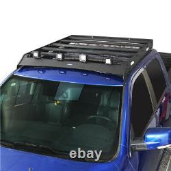 Steel Top Roof Rack Cargo Luggage Carrier fits Dodge Ram 1500 2009-2018 Crew Cab