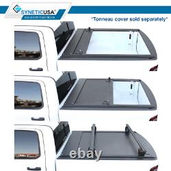 Syneticusa HD Adjustable Crossbar Truck Bed Rack Towers Heavy Duty Fit Silverado