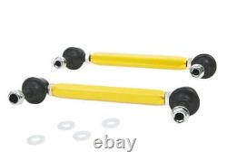 Whiteline KLC140-195 Universal Sway Bar Link Kit-Heavy Duty Adjustable Ball 10mm