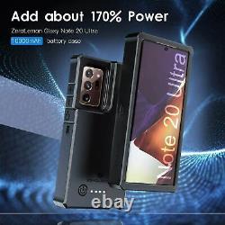 ZEROLEMON Galaxy Note 20 Ultra Battery Case 10000mAh Qi Wireless Dex Support